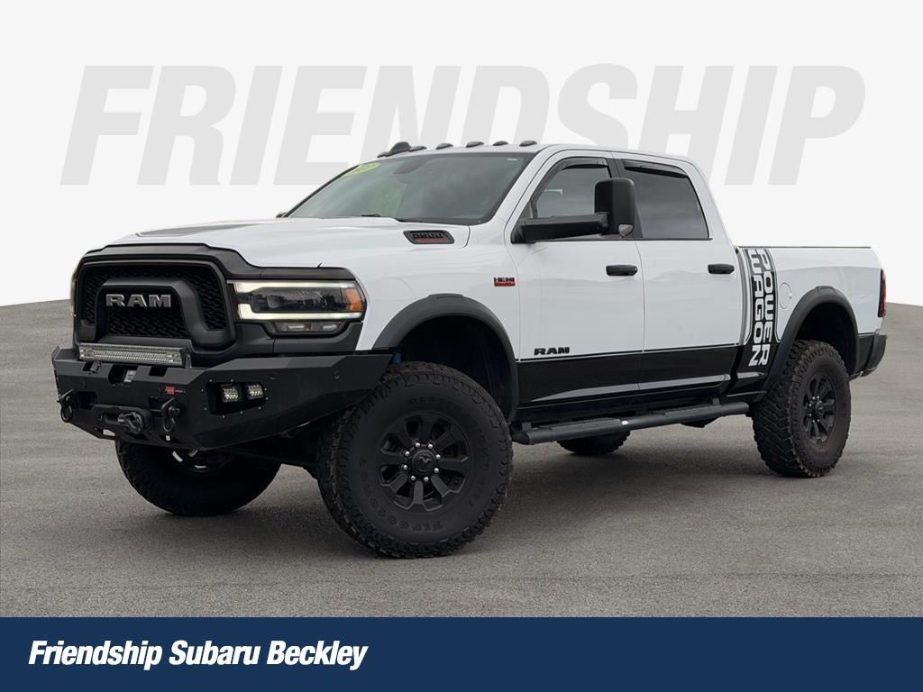 Bright White Clearcoat 2022 RAM 2500 Pickup Truck Four-Wheel Drive 8-Speed Automatic