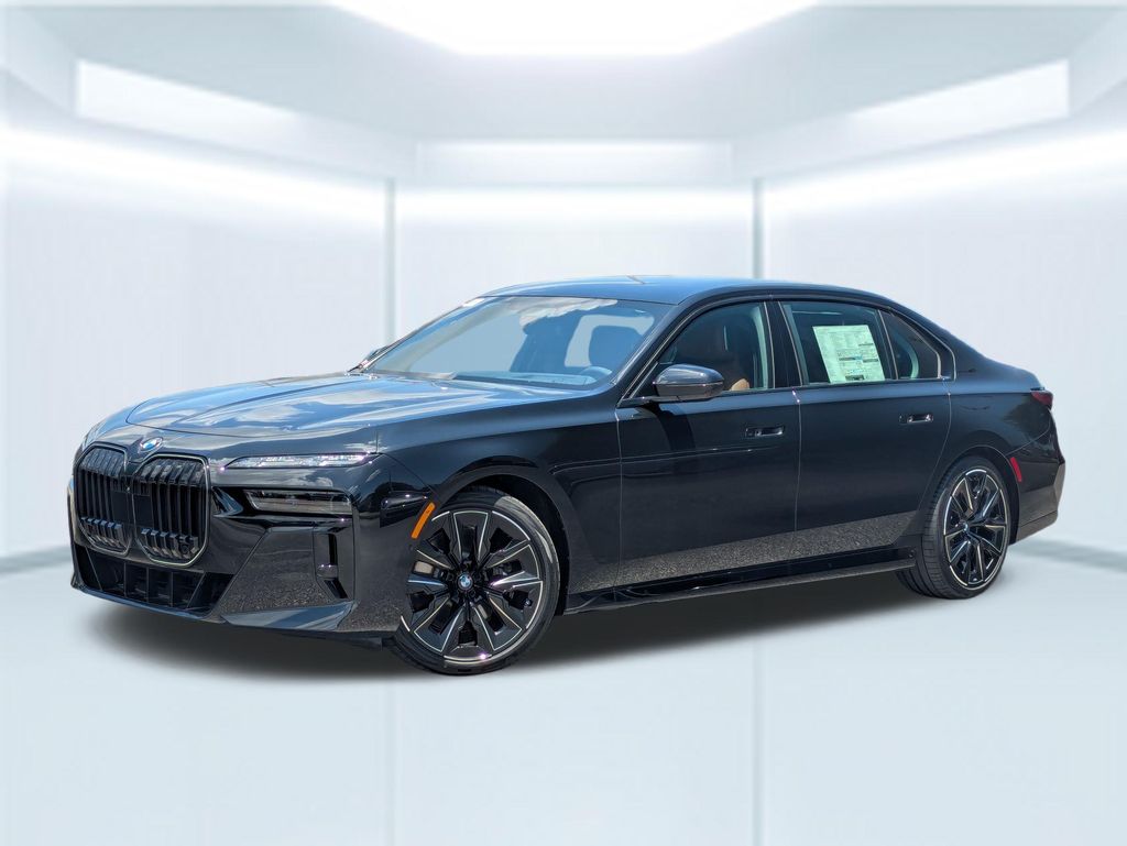 Black Sapphire Metallic 2026 BMW 7 Series Sedan All-Wheel Drive 8-Speed Automatic