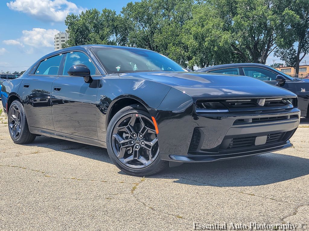 Diamond Black Crystal Pearlcoat 2026 Dodge Charger Sedan All-Wheel Drive 8-Speed Automatic