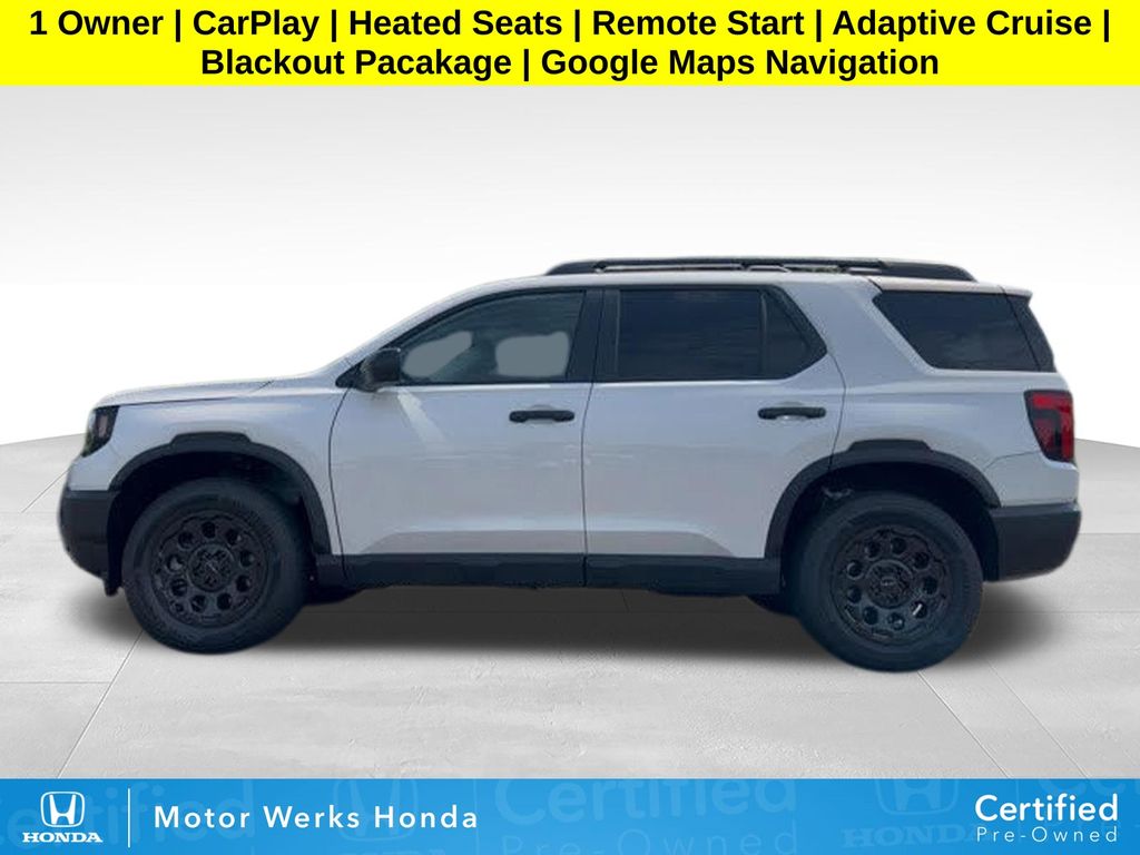 Platinum White Pearl 2026 Honda Passport RTL Blackout AWD SUV / Crossover All-Wheel Drive Automatic