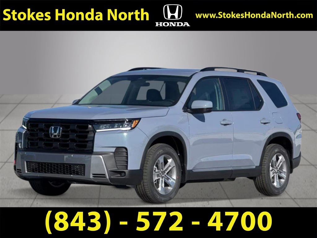 2026 Honda Pilot EX-L Gray at Stokes Honda North