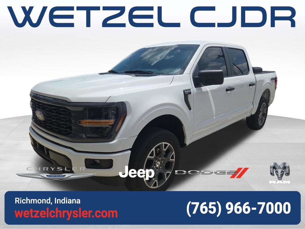 Oxford White 2024 Ford F-150 Pickup Truck Four-Wheel Drive Automatic