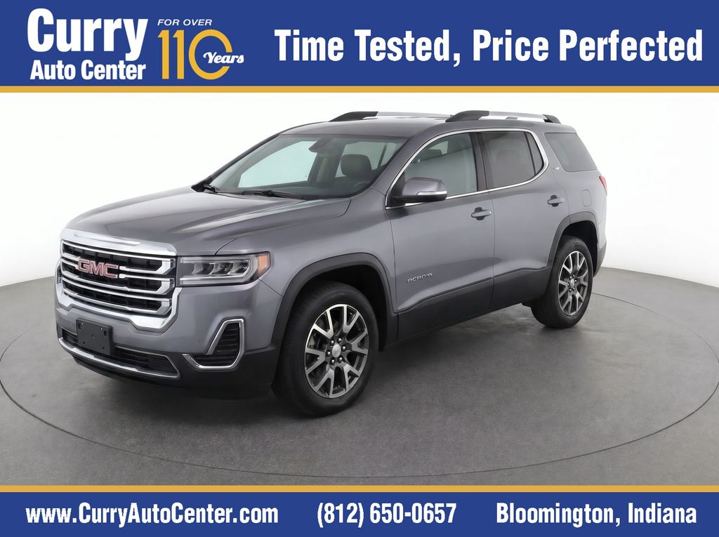 Gray (Satin Steel Metallic) 2020 GMC Acadia SUV / Crossover Front-Wheel Drive 9-Speed Automatic