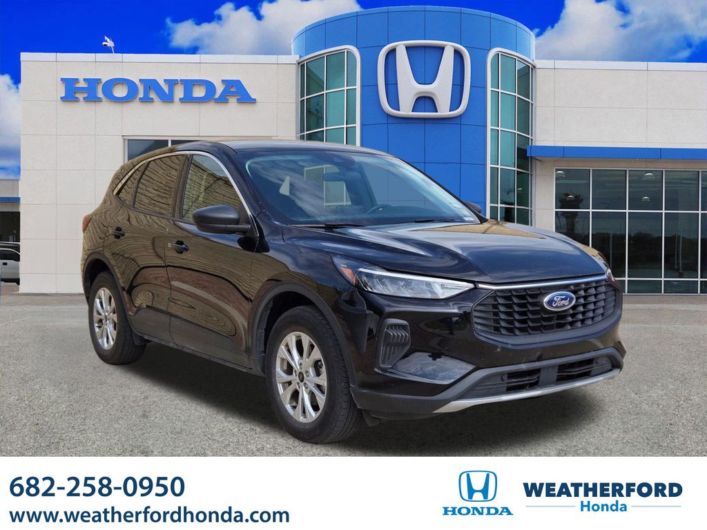 Black Metallic 2024 Ford Escape SUV / Crossover All-Wheel Drive 8-Speed Automatic