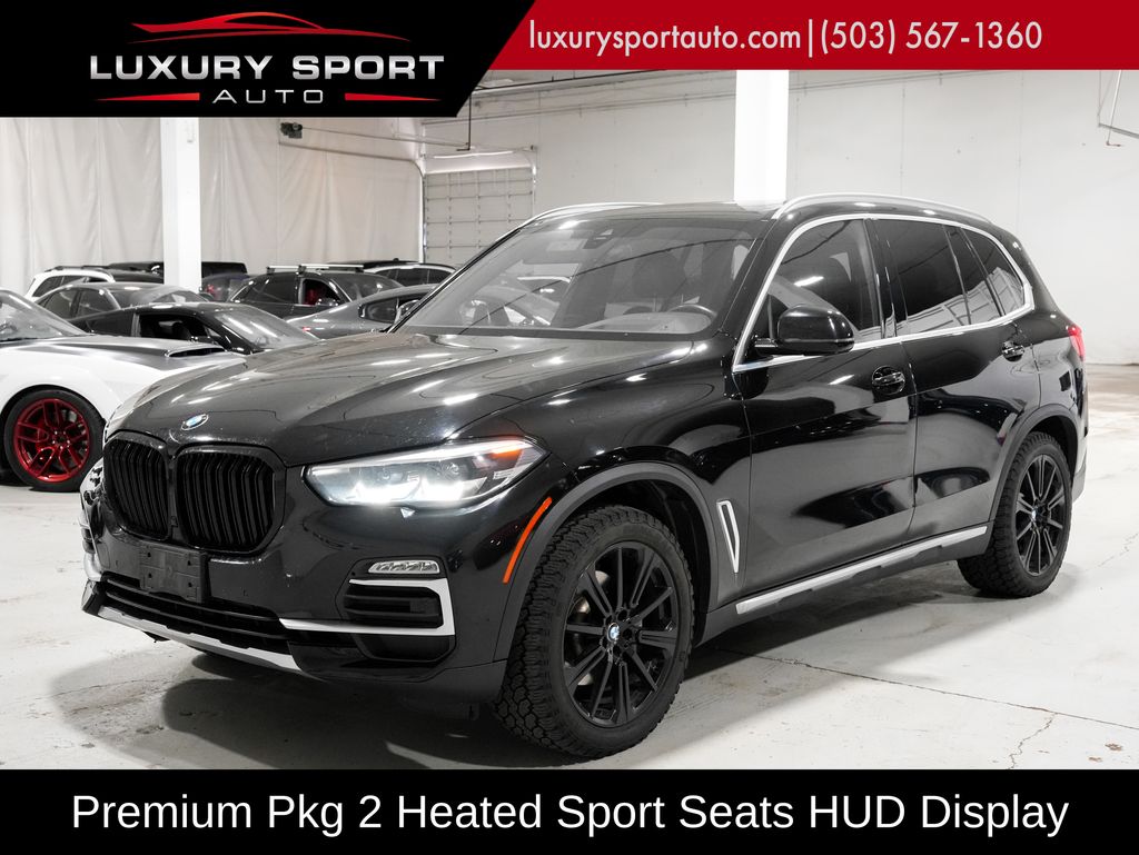 Jet Black 2019 BMW X5 SUV / Crossover All-Wheel Drive 8-Speed Automatic