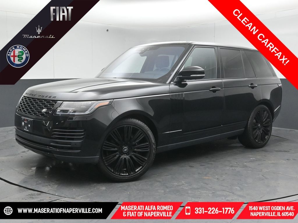 Santorini Black Metallic 2022 Land Rover Range Rover SUV / Crossover All-Wheel Drive 8-Speed Automatic