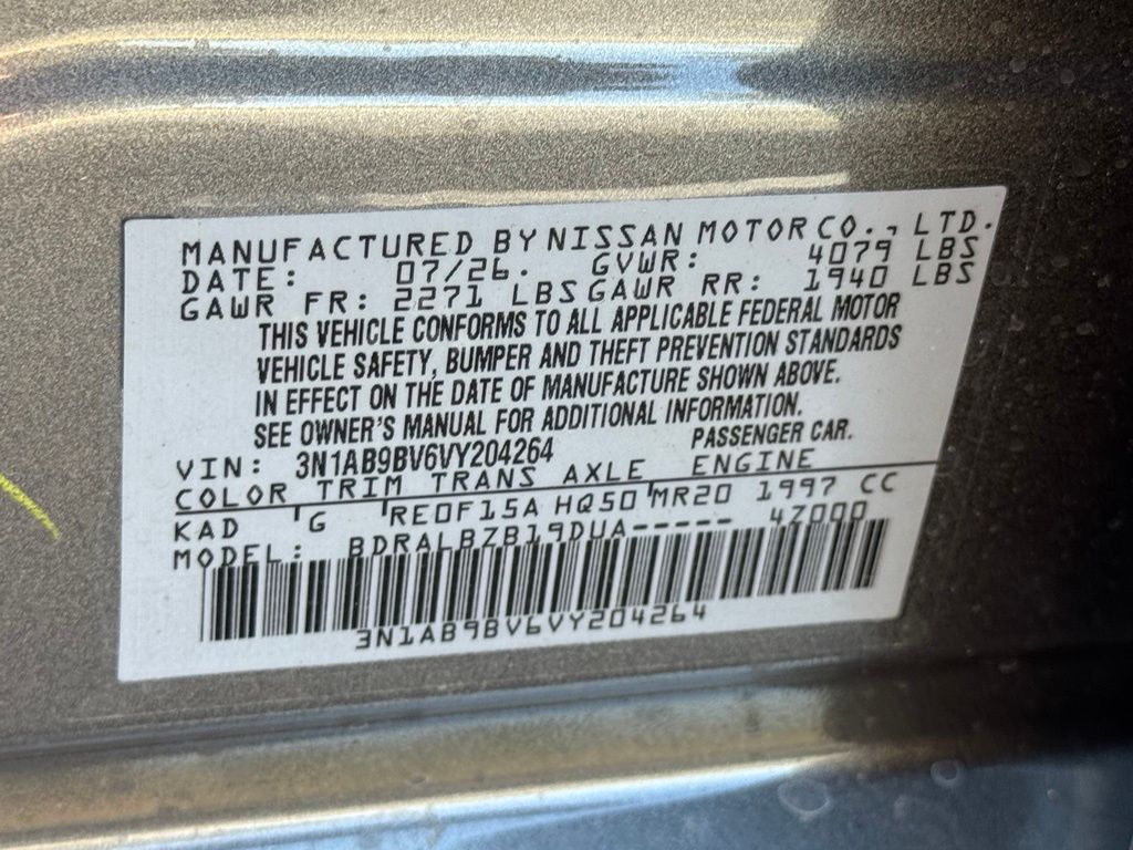 New 2027 Nissan Sentra Sedan