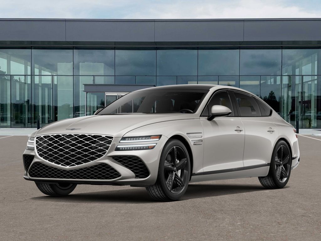Gray 2027 Genesis G80 Sedan All-Wheel Drive 8-Speed Automatic Overdrive