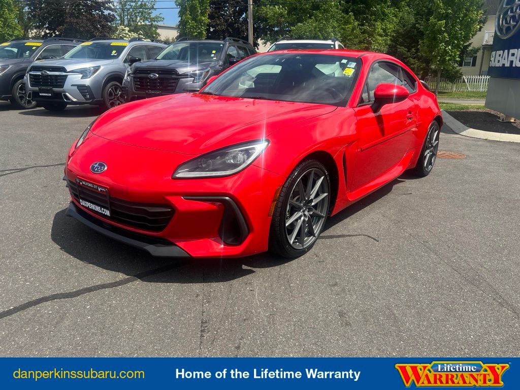 Ignition Red 2022 Subaru BRZ Limited RWD Coupe Rear-Wheel Drive 6-Speed Automatic