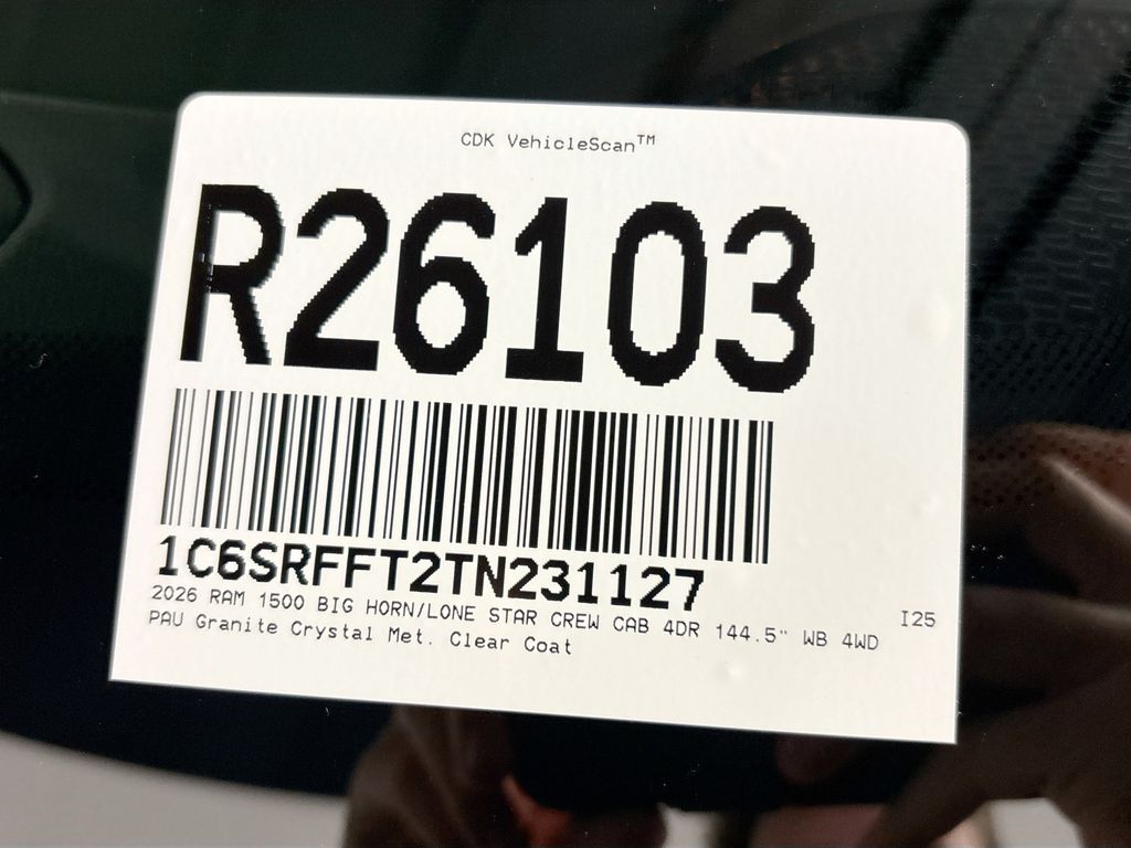 2026 Ram 1500 Big Horn/Lone Star