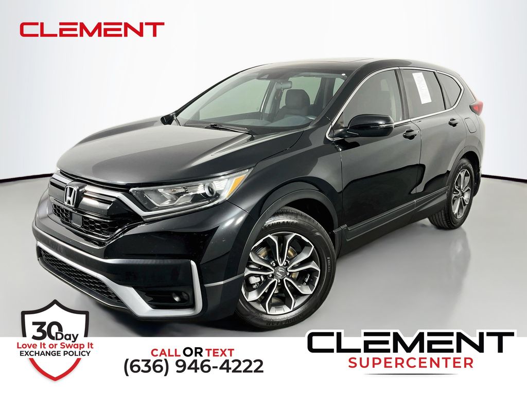 Crystal Black Pearl 2021 Honda CR-V SUV / Crossover Front-Wheel Drive Continuously Variable Transmission