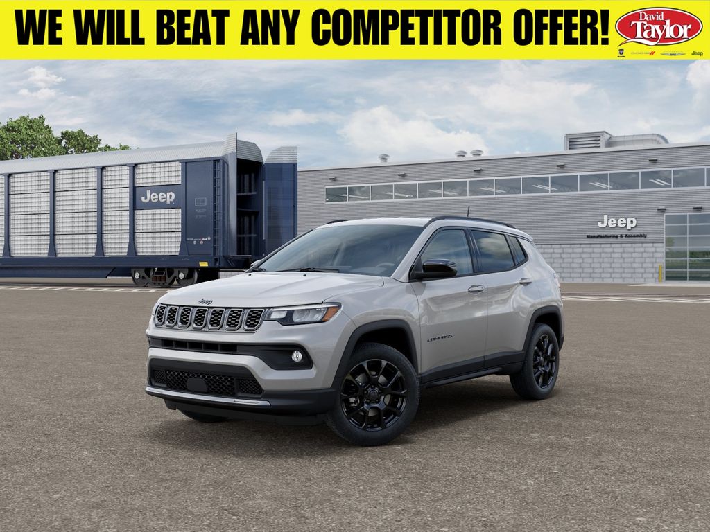 Silver Zynith Metallic Clearcoat 2026 Jeep Compass SUV / Crossover Four-Wheel Drive 8-Speed Automatic