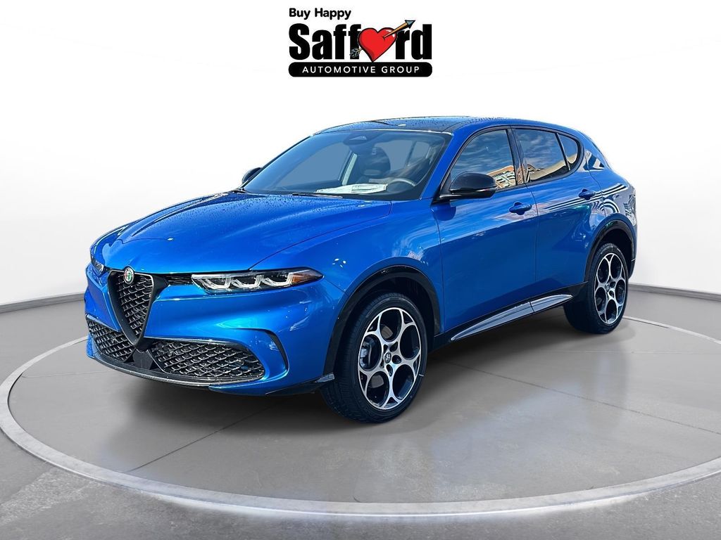 Blue 2025 Alfa Romeo Tonale 9-Speed Automatic