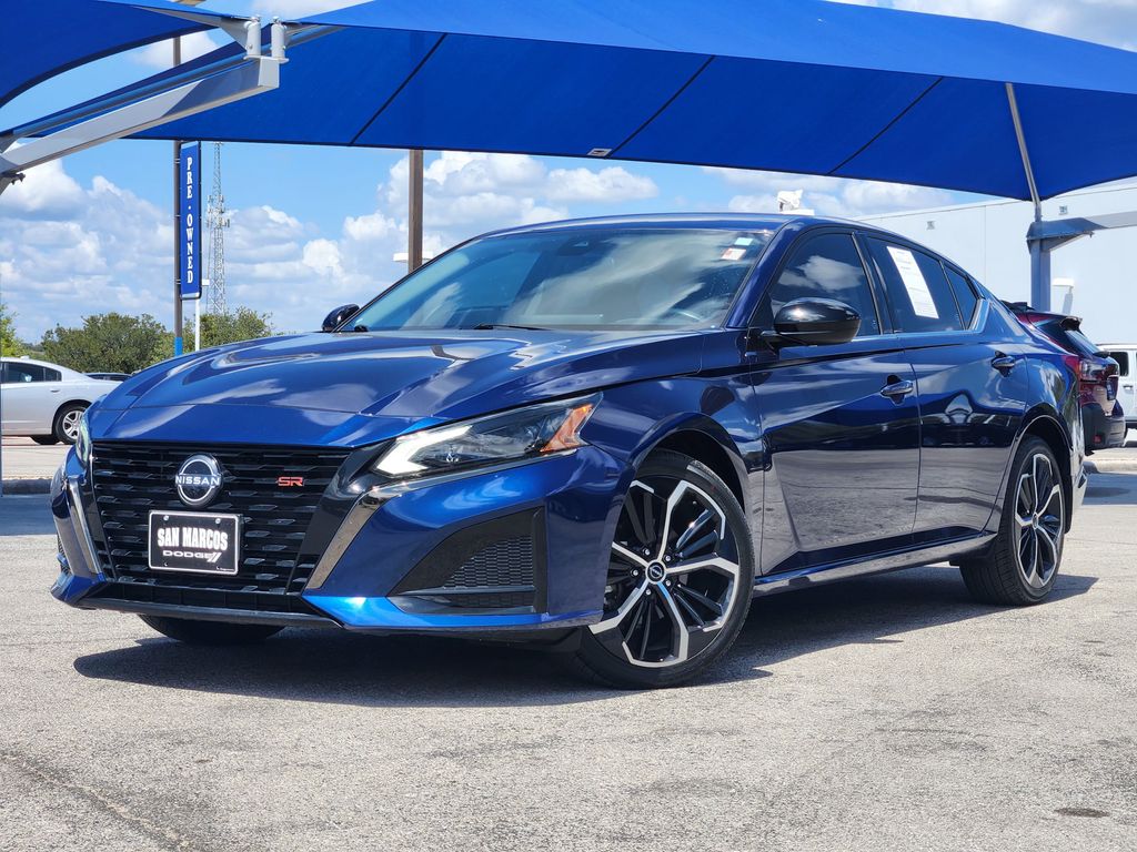 Deep Blue Pearl 2024 Nissan Altima Sedan All-Wheel Drive Continuously Variable Transmission