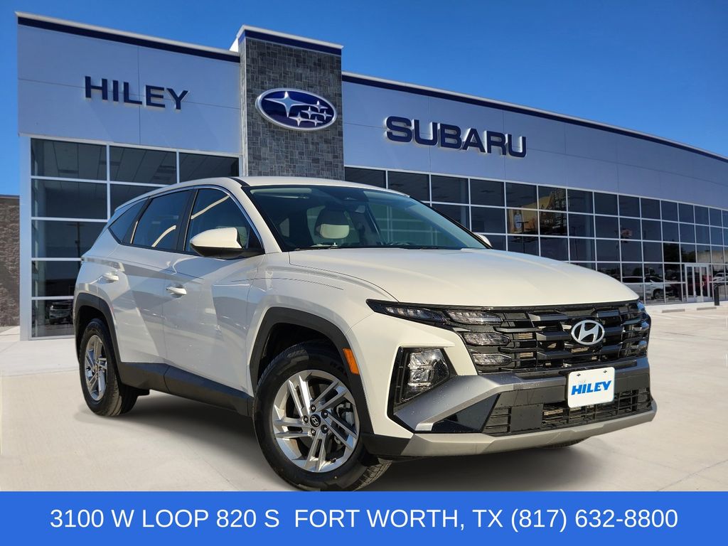 White Pearl 2025 Hyundai Tucson SUV / Crossover Front-Wheel Drive 8-Speed Automatic
