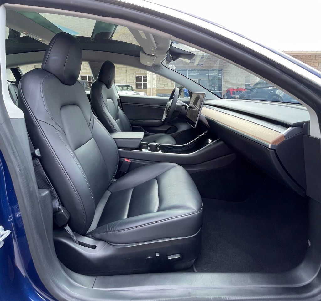 2020 Tesla Model 3 Standard Range Plus Blue at Bayshore Chrysler Jeep Dodge Ram