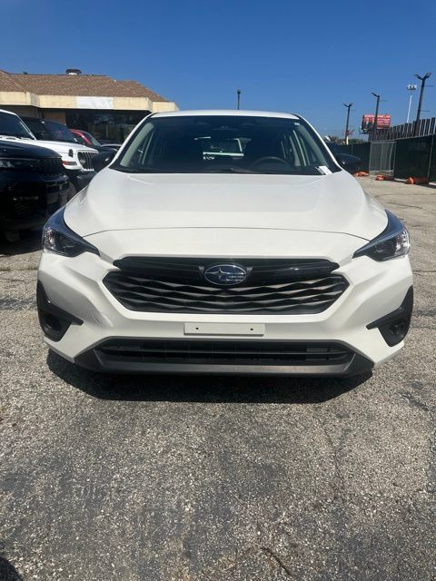 Crystal White Pearl 2024 Subaru Impreza Wagon All-Wheel Drive Continuously Variable Transmission