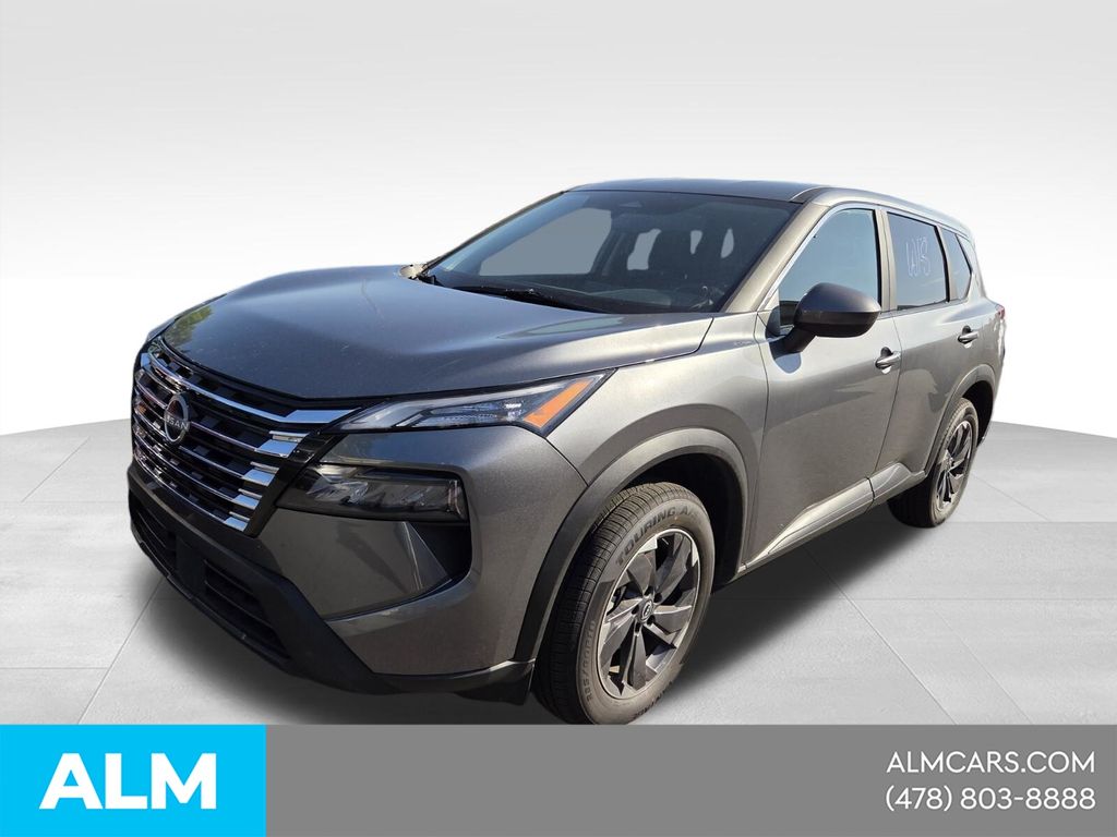 Gray (Gun Metallic) 2025 Nissan Rogue SV FWD SUV / Crossover Front-Wheel Drive Continuously Variable Transmission