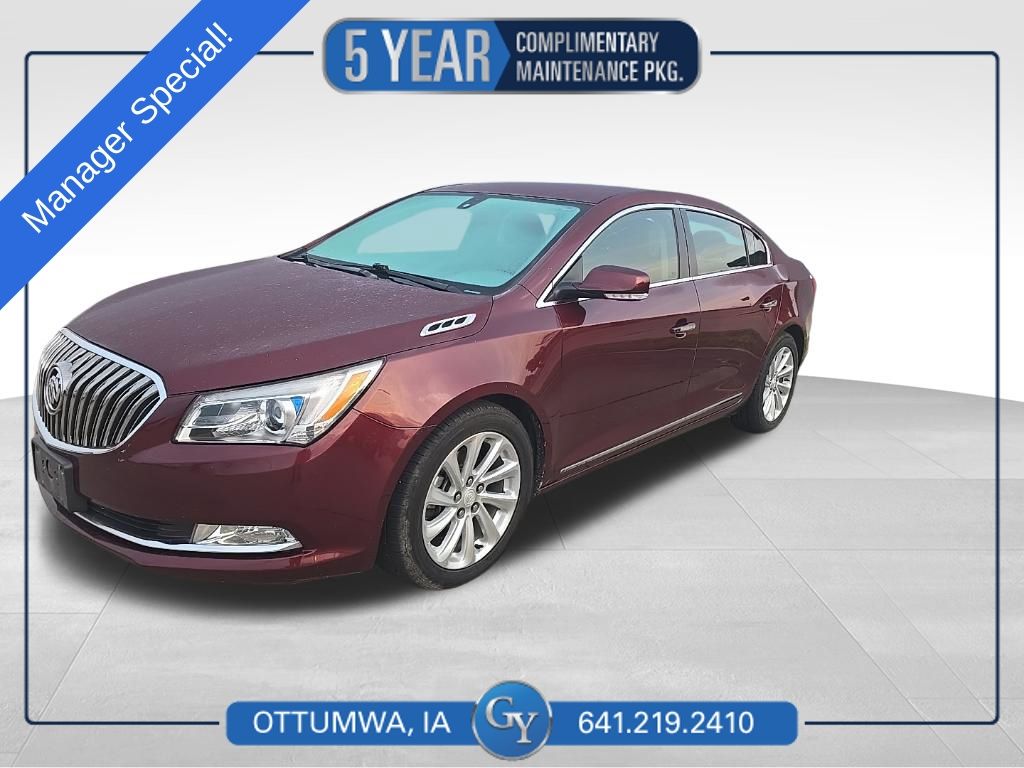 Deep Garnet Metallic 2015 Buick LaCrosse Sedan Front-Wheel Drive 6-Speed Automatic Overdrive