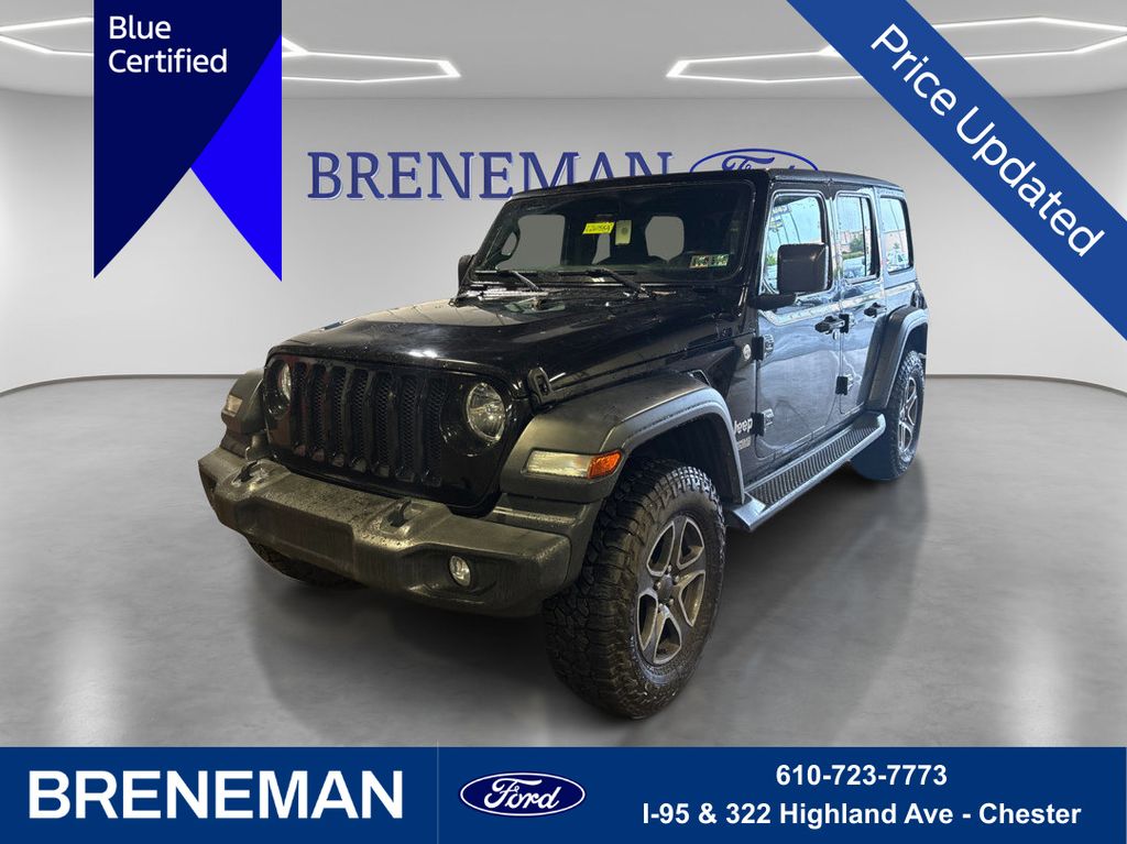 Black Clearcoat 2018 Jeep Wrangler SUV / Crossover Four-Wheel Drive 8-Speed Automatic