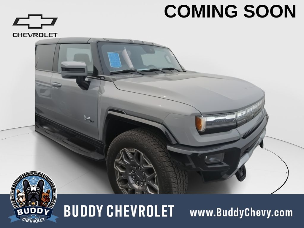 Meteorite Metallic (Grey) 2025 GMC Hummer EV Pickup Pickup Truck All-Wheel Drive 1-Speed Automatic