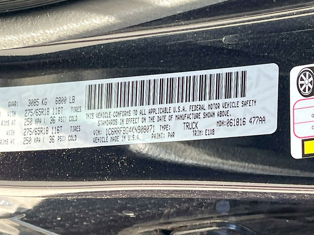 Used 2019 Gray Ram Big Horn/Lone Star image 30