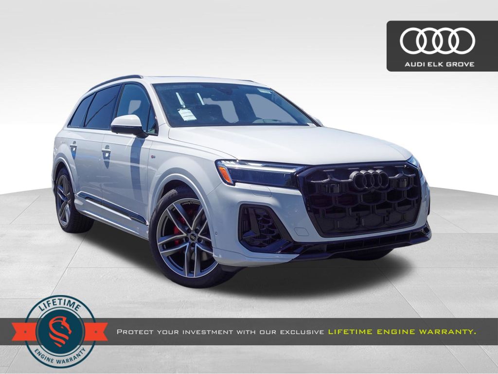 Glacier White Metallic 2026 Audi Q7 SUV / Crossover All-Wheel Drive 8-Speed Automatic