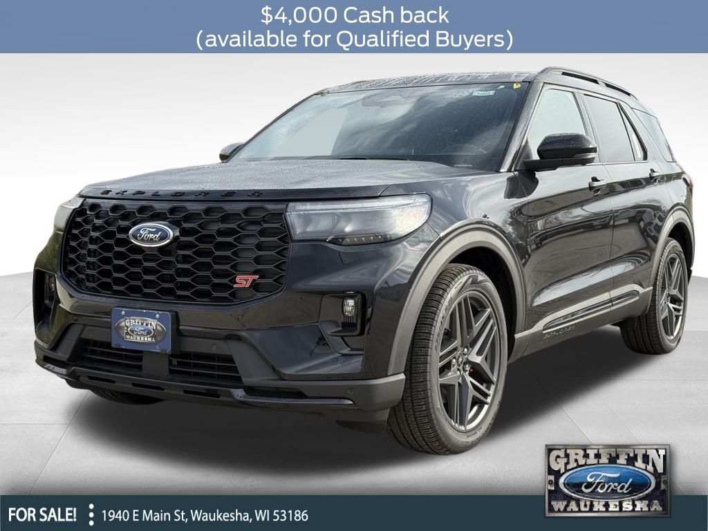 New Black Metallic 2026 Ford Explorer ST for Sale in Waukesha, WI