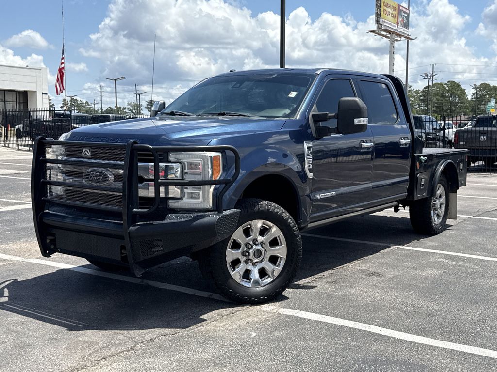 Brown 2017 Ford F-250 Super Duty Pickup Truck Four-Wheel Drive 6-Speed Automatic