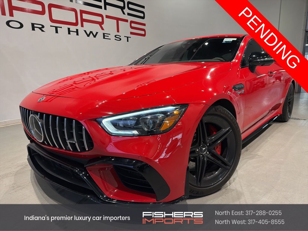 Red 2021 Mercedes-Benz AMG GT Coupe All-Wheel Drive 9-Speed Automatic