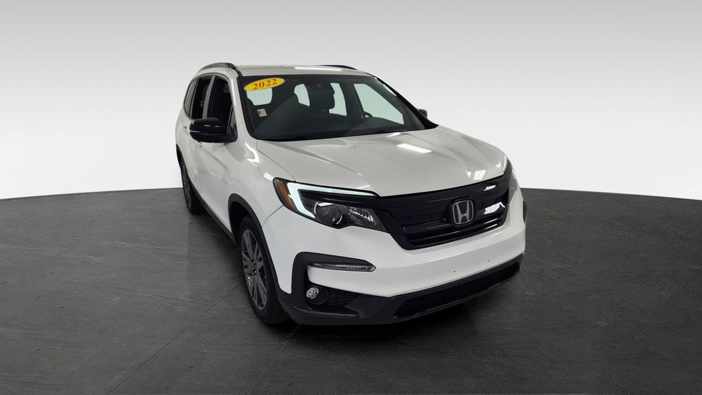 Platinum White Pearl 2022 Honda Pilot SUV / Crossover All-Wheel Drive 9-Speed Automatic