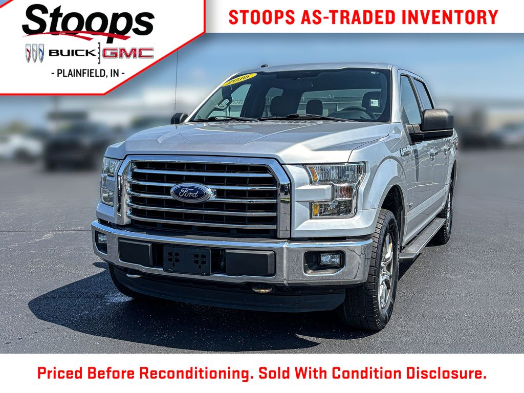 Ingot Silver Metallic 2016 Ford F-150 Pickup Truck Four-Wheel Drive 6-Speed Automatic