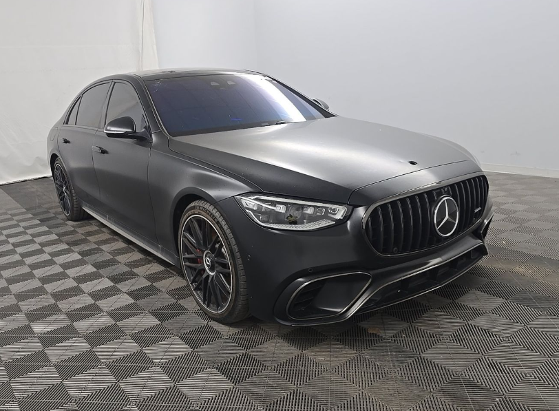 Black 2024 Mercedes-Benz S-Class Sedan All-Wheel Drive 9-Speed Automatic
