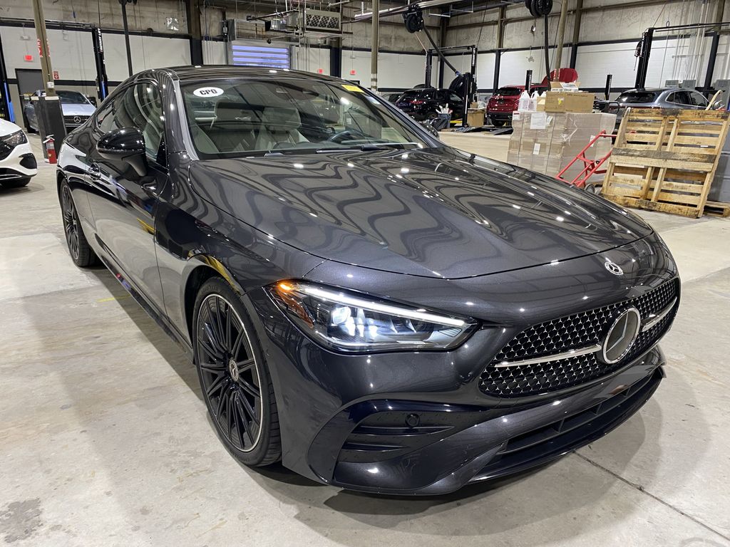 Gray 2024 Mercedes-Benz CLE Coupe All-Wheel Drive 9-Speed Automatic