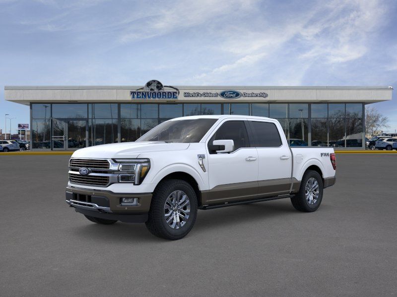 Star White Metallic Tri-Coat 2026 Ford F-150 Pickup Truck Four-Wheel Drive Automatic