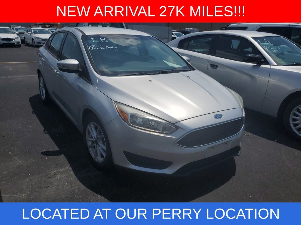 Ingot Silver 2016 Ford Focus Sedan Front-Wheel Drive Automatic