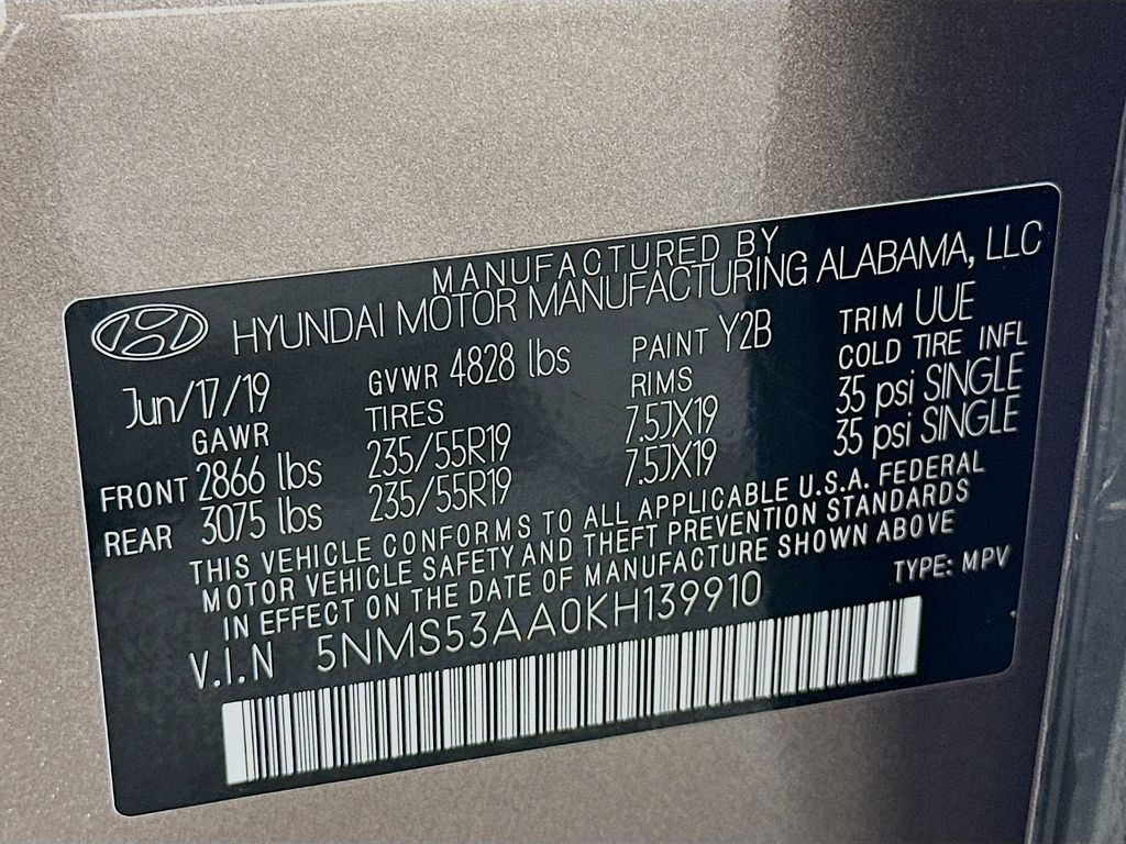 Thumbnail: 2019 Hyundai Santa Fe - 32