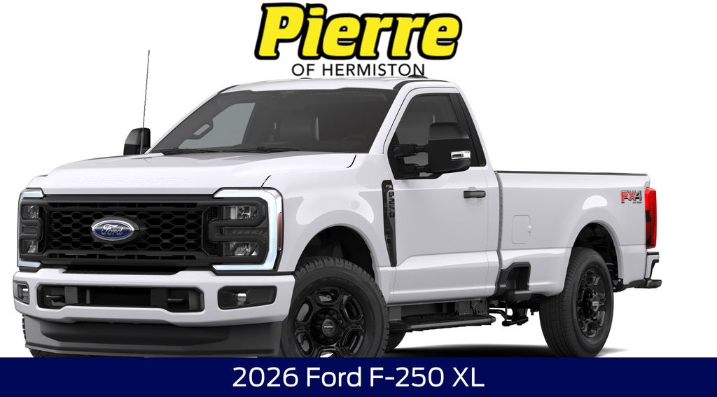 Oxford White 2026 Ford F-250 Super Duty XL Regular Cab LB 4WD Pickup Truck Four-Wheel Drive Automatic