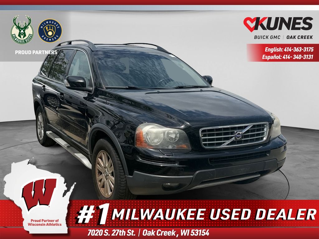 Black 2008 Volvo XC90 SUV / Crossover All-Wheel Drive 6-Speed Automatic