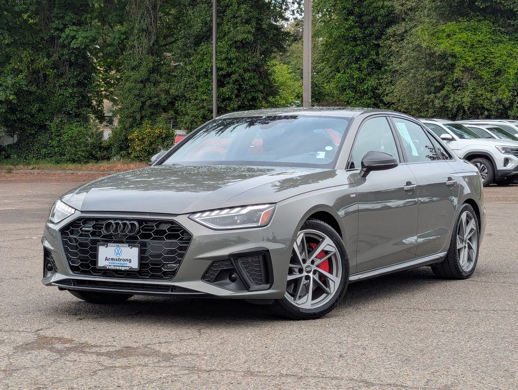 Chronos Gray Metallic 2023 Audi A4 quattro Premium Plus S Line 45 TFSI AWD Sedan All-Wheel Drive 7-Speed Automatic