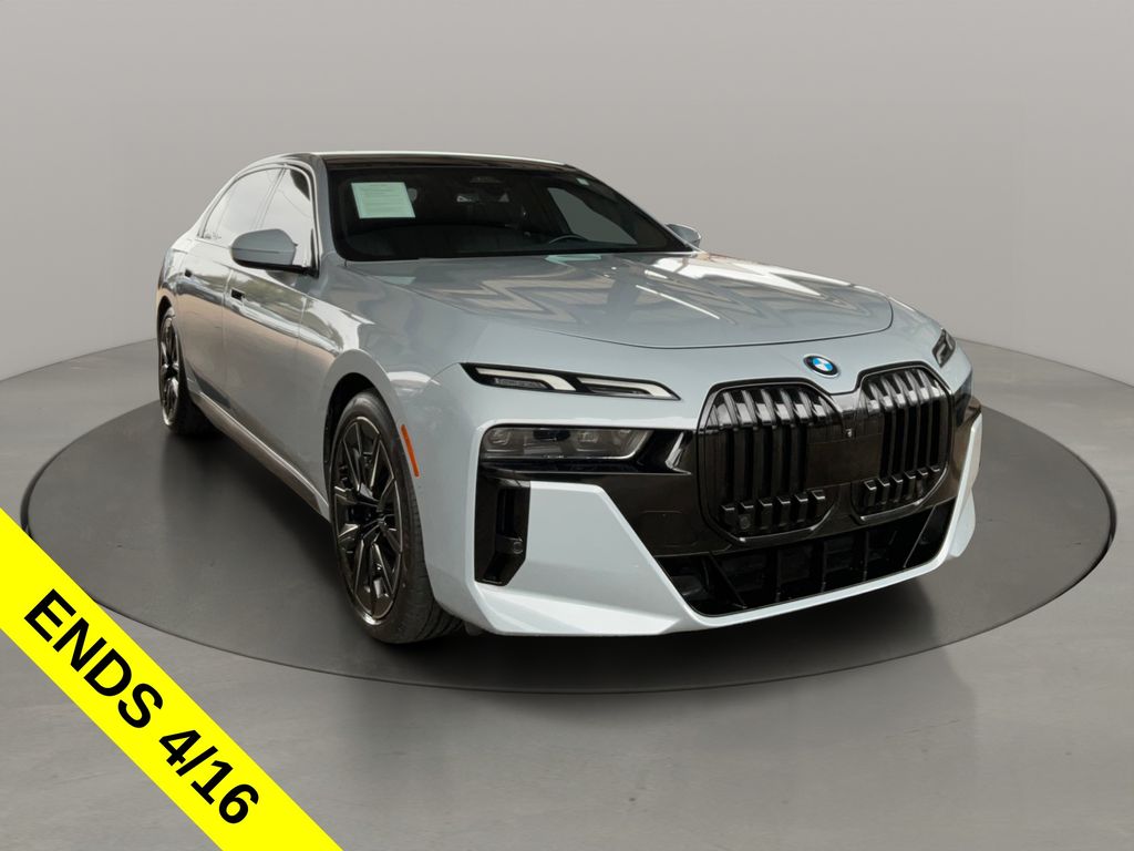 Brooklyn Gray Metallic 2023 BMW 7 Series 740i RWD Sedan Rear-Wheel Drive 8-Speed Automatic