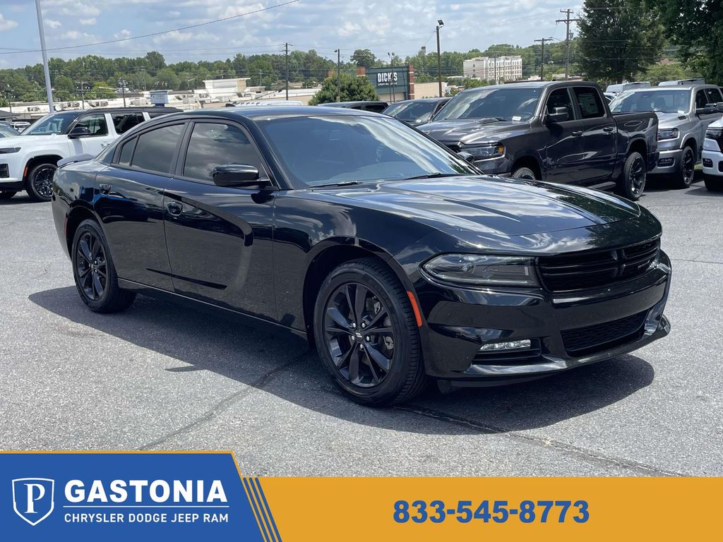 Pitch Black Clearcoat 2023 Dodge Charger Sedan All-Wheel Drive 8-Speed Automatic