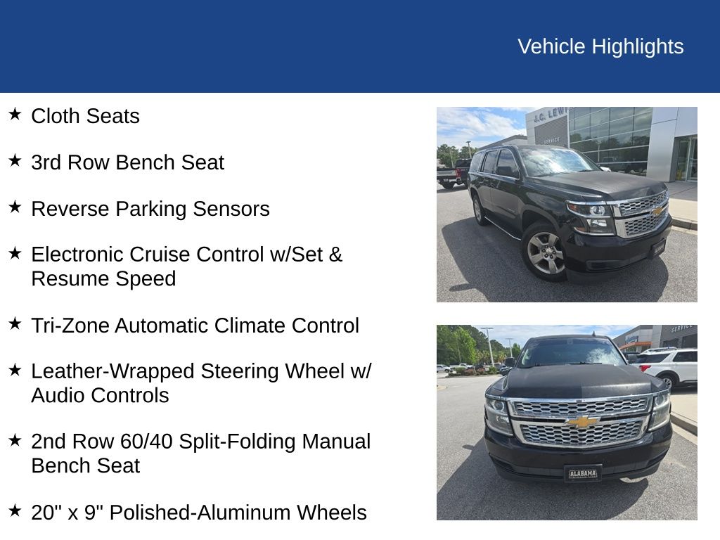 2016 Chevrolet Tahoe LS