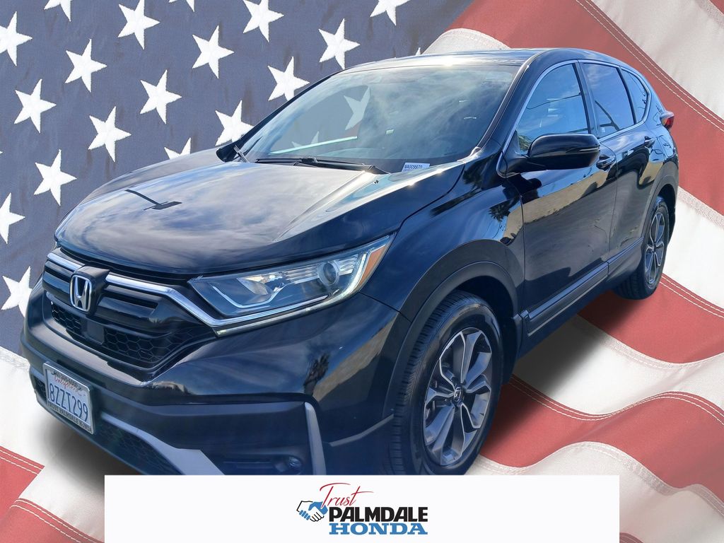 Crystal Black Pearl 2022 Honda CR-V EX-L FWD SUV / Crossover Front-Wheel Drive Continuously Variable Transmission