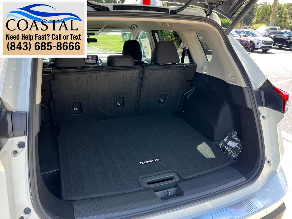 2026 Nissan Rogue SV White at Coastal Chevrolet Cadillac