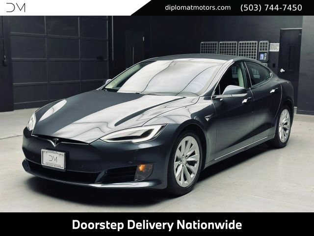 Gray 2017 Tesla Model S Sedan All-Wheel Drive 1-Speed Automatic