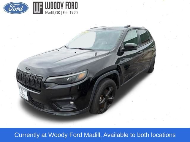 Diamond Black Crystal Pearlcoat 2021 Jeep Cherokee Altitude 4WD SUV / Crossover Four-Wheel Drive 9-Speed Automatic