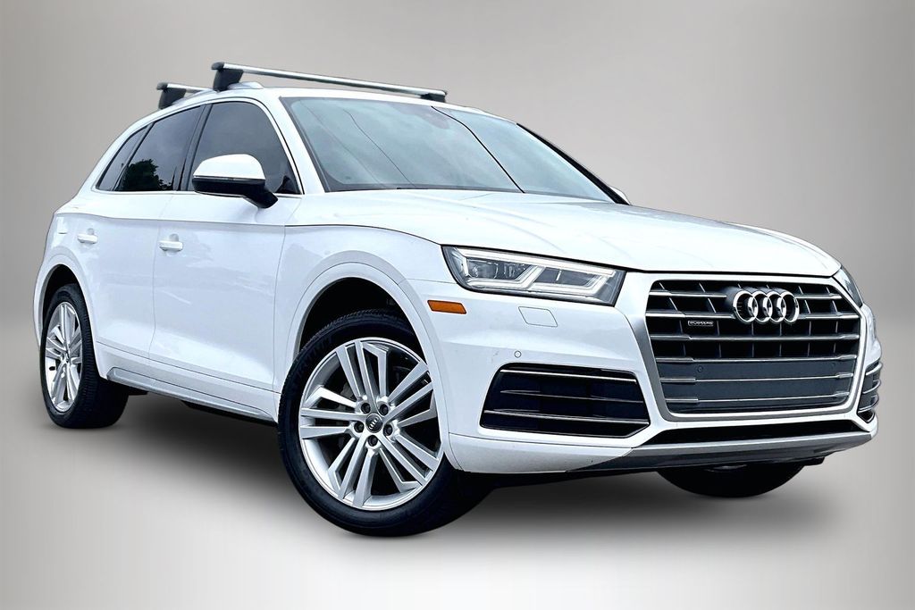 Ibis White 2018 Audi Q5 2.0 TFSI quattro Premium Plus SUV / Crossover All-Wheel Drive 7-Speed Automatic