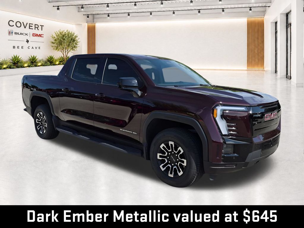 Dark Ember Metallic 2026 GMC Sierra EV Pickup Truck All-Wheel Drive 1-Speed Automatic