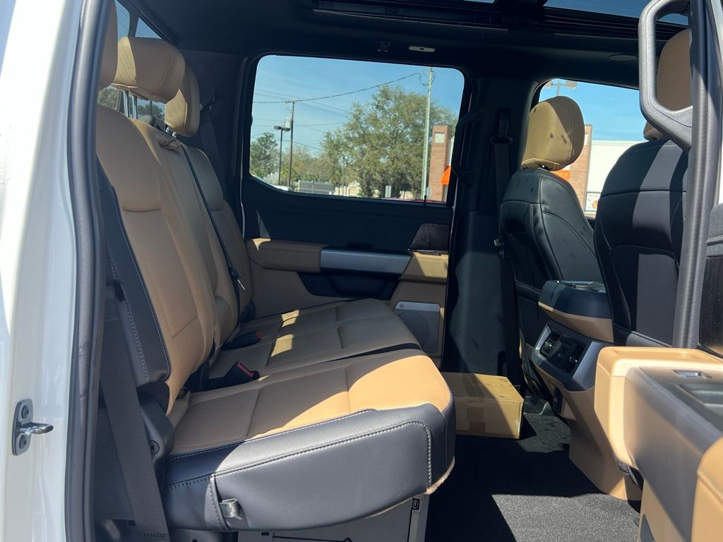 2025 Ford F-350SD Lariat White at Walterboro Ford